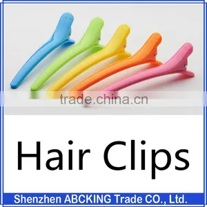 Good Quality Barber Shop Hair Clips For Hairdresser Plastic Salon Hair Section Clips Pin thumbnail-1