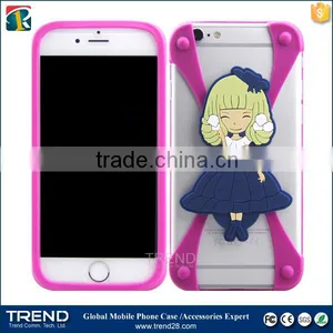Universal Silicon Bumper Cover for Mobile Phone With Stand thumbnail-2