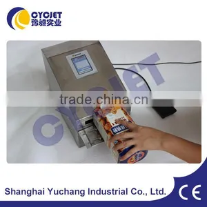 CYCJET New Design Jar Cap Inkjet Printer/Batch Date Printer for Food/Manual Inkjet Coder thumbnail-1