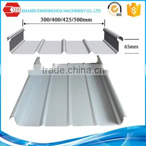 Standing Seam Metal Roof Machine With Straight and Tapered Sheet thumbnail-3
