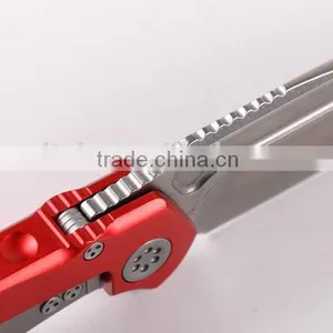 OEM Folding Knife With D2 Blade and Titanium Alloy Handle thumbnail-2