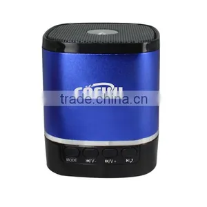 Alloy Mini Bluetooth Speaker 2016 Hot Sale, Cafini Cute Bluetooth Speaker for Laptop and Mobile Phone thumbnail-4