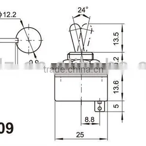 20A Carling Toggle Switches With LED Light,mini Toggle Switch 3A 250VAC thumbnail-5