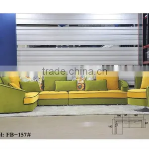 High Quality Modern Design Fabric Sofa thumbnail-1