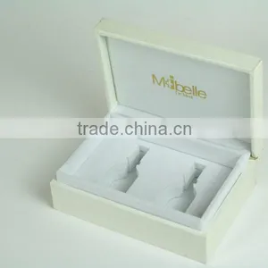Pure White Wood Material Esstenial Oil Carrying Box &creative Elegant Packaging Perfume Box Design thumbnail-1