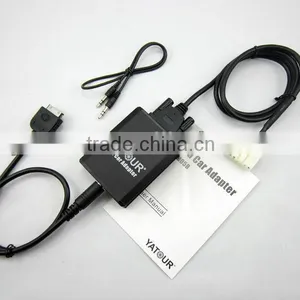 Car Audio Adapter for IPHONE , IPOD,support AUX IN for Toyota thumbnail-1