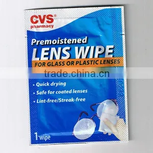 Lens Cleaner-Quick Drying Pre-moistened Wipe Pocket Pack thumbnail-1