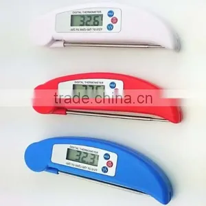 LCD Digital Probe Thermometer / BBQ Barbecue Meat Baking Thermometer / Folding Probe Thermometer thumbnail-2