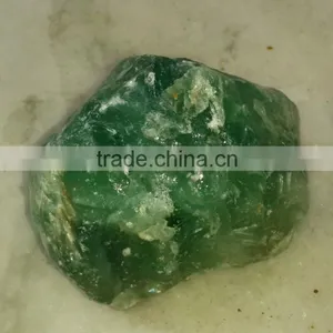 Natural Green Fluorite Rough Gemstone Fine Quality Emerald Like Looks thumbnail-2