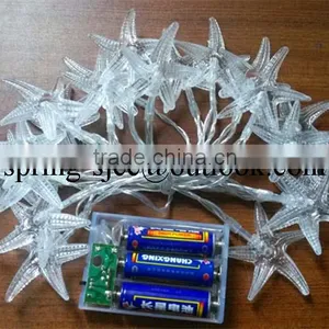 Transparent Five-pointed Star LED String Light thumbnail-6