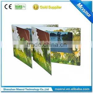 Hot Selling 7 Inch Lcd Screen Video Brochure Video Greeting Card Lcd Greeting Card thumbnail-2