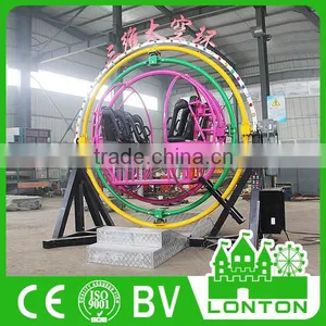 Thrill Outdoor Amusement Game Human Gyroscope Factory For Sale thumbnail-2