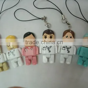 Hot Human Shape USB Flash Drive Fantasy Cute Usb Flash Memory Drive thumbnail-1