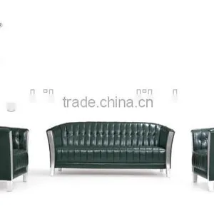 Saudi Arabia Style Leather Office Sofa G-314 thumbnail-4