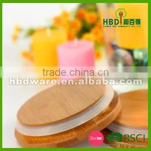 High Quality Wooden BAMBOO Lid For Storage Jar thumbnail-2