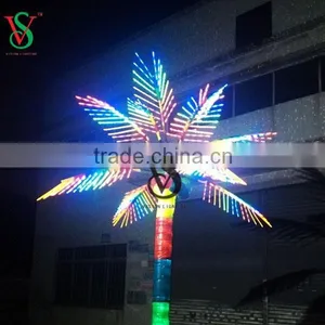 6m Height Lighted Coconut Tree Lighting for Christmas Decoration thumbnail-3