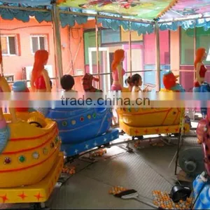 Playground Outdoor and Indoors Kids Amusement Rides Happy Spray Ball Car thumbnail-6