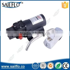 Sailflo 12V Galley Double Diaphragm Pump With Faucet for Water/Boat/Caravan/Motorhome/RV Space Saving thumbnail-1