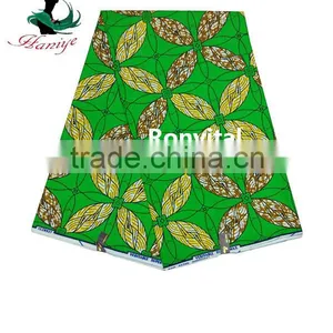 100% Cotton Real Wax Fabric SMRC-10 African Super Wax Print Fabric Wholesale thumbnail-4