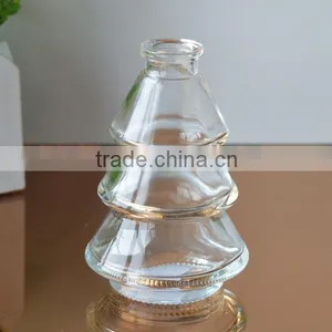 Innovative Tree Shape Empty Aroma Reed Diffuser Glass Bottles thumbnail-2