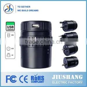 20116Kantravel Patent Universal Travel Adapter Usb Charger With Case thumbnail-5