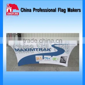 Customized Design Printed Promotion Event Show 6ft/8ft Table Covers thumbnail-6