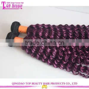 6A 7A 8A Cheap Wholesale Bohemian Purple Peruvian Virgin Kinky Curly Hair thumbnail-6