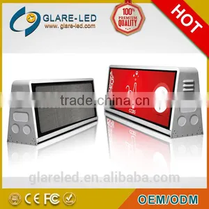 Wifi 3G Outdoor Video Display LED Advertising Screens for Taxi Top thumbnail-1