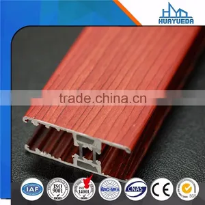 High Quality Thermal Break Wooden Grain Aluminum Frame thumbnail-1