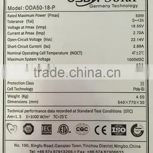 50w 18v Colorful Solar Panel for Yemen Market With TUV CE thumbnail-5