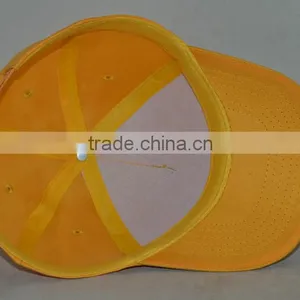 Guangzhou Professional Custom 100% Polyester Fibre Yellow Hat Factory Famous Auto Brand Baseball Cap thumbnail-5