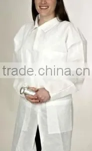Non-woven Lab Coat for Disposable Use thumbnail-1