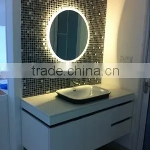 World Popular CE R0HS Certificate Freely Customized Function Wall Mounted Bright Bathroom Touch Screen Sensor LED Mirror thumbnail-6