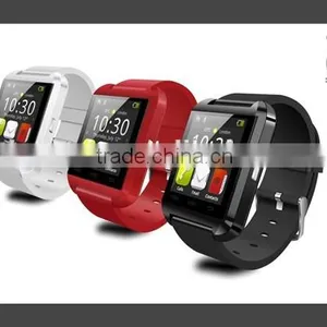 U8 Bluetooth Smart Watch Altimeter Barometer Drink Clock Wrist Watches Waterproof Passometer Smartwatch FOR IOS Android Phone thumbnail-1