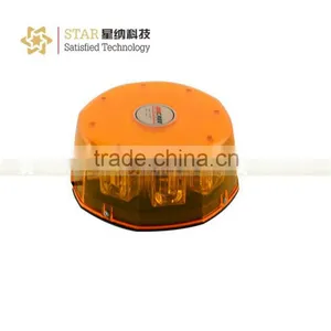 12V Warning Led Beacon Octagonal Strobe Light thumbnail-3