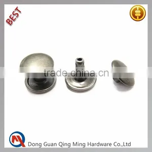 10mm Custom Decorative Brass Garment Rivet thumbnail-1