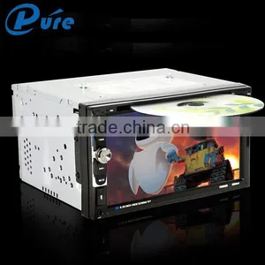 Universal Double Din Car DVD Player With USB SD AUX Radio Bluetooth Double Din Car Stereo thumbnail-1