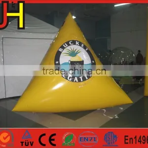 Wholesale Cheap Inflatable Branded Triangle Water Buoy thumbnail-4