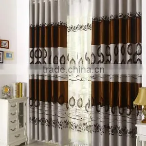 Customized Window Curtain Fabric, Jacquard Fabirc 030 Fire Retardant Blackout Fabric for Bedroom thumbnail-5