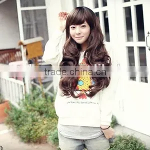 The Wig Factory Price Wet and Wavy Cheap Lace Front Wig Looking Natural thumbnail-5