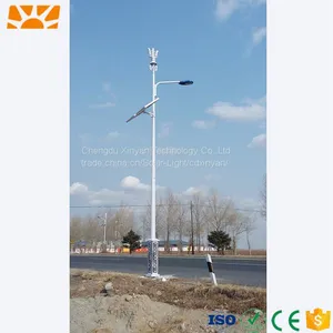 Aluminum Alloy IP65 30W Pure White LED Integrated Solar Street Light With Price thumbnail-1