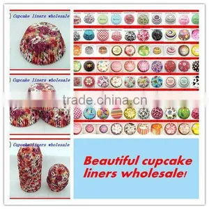 New Style!!! Cupcake Baking Liner Paper Baking Cases Fancy Paper Cupcake Liners thumbnail-1