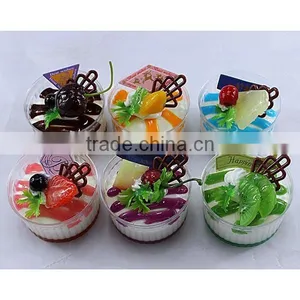 Fake Ice Cream Cake Carft for Fridge Magnet Display From China Factory/Simulation Cake Props for Artificial Food Promotion Sales thumbnail-1