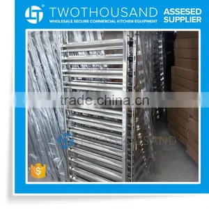 2017 TWOTHOUSAND Hot Carts With Wheels TT-BU105B Two Shelf Stainless Steel Meat Cart thumbnail-2