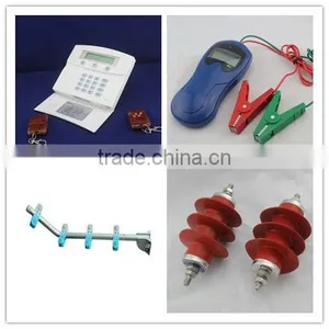 Triple Circuit 6 Lines Connection Electric Fence Energizer, With the Whole Set Installation Accessories thumbnail-5