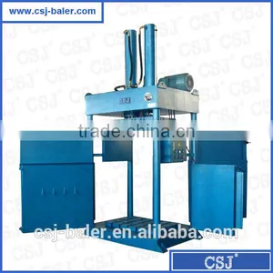 High Quality More Than 20 Years Factory Supply Double Cylinder Plastic Baler Machine thumbnail-4