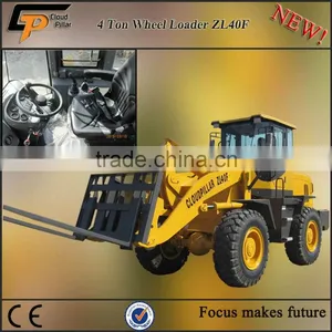 China Joystick Multifucntion Loader With a Bucket, Pallet Forks thumbnail-1