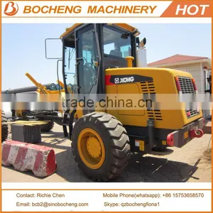 Mini Road Grader XCMG GR100 100HP Mini New Motor Grader thumbnail-1
