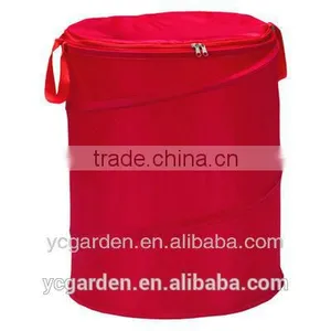 Yellow and Green 600D OXFORD Printed Pop up Bag thumbnail-5