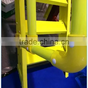 Fiberglass Frp Industrial Platform Ladders thumbnail-3